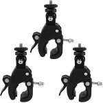 3pcs support de guidon de vélo support de caméra de vélo moto clamp pour camera support fixation caméra ... 3pcs support de guidon de vélo support de caméra de vélo moto clamp pour camera support fixation caméra ...