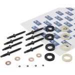 3rg kit de joints, injecteur peugeot, citroen, mini 81265 1609848080, 1609848280, 1610564580 198185, ...
