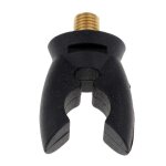 3x canne a pche en silicone repose - tte / poigne pour rod pod bton pole support