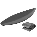 (4, 1 a 4, 5 m - gris) housse de kayak d'extrieur impermable avec protection solaire et housse de rangement ...