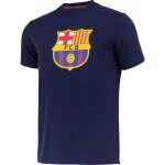 4 ans - t - shirt - fcbarcelona - bar�a - coton - manches courtes - bleu