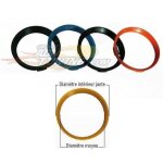 4 bagues de centrage - ext 73 / 73. 1 - int 71. 6