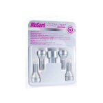 4 ecrous antivol 24157sub noirs mcgard m12x15 19mm coniques