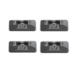 4 pcs couvercle de prise jack pour voiture, pour mercedes benz s204 w204 c218 w212 a207 c207 s212, 0009986750 ...