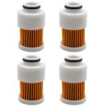 4 pcs filtre a essence pour moteur hors - bord yamaha, 6 / 8 pices, 40hp, 50hp, 60hp, 75hp, 90hp, 115hp, ...