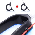 4 pices cble de vlo en aluminium pour manette de vitesse ensemble de frein tube d'huile pince fixe ...
