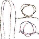4 pices corde a lunettes plaquettes de nez pour lunettes sangle flottante pour lunettes verres colors ...