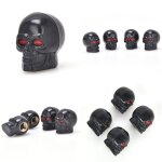 4 pièces noir crâne voiture vélo roue pneu valve capuchon jante pour wrangler focus crosstour kawasaki ... 4 pièces noir crâne voiture vélo roue pneu valve capuchon jante pour wrangler focus crosstour kawasaki ...