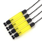 4 pieces swingers bobines de pche a la carpe pour indicateur de touche - type 4 x yellow