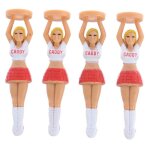 4 pi�ces pour tige de golf en plein air fille t - shirts de golf en plastique support de golf pour les ...