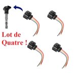 4 prises sp�cifiques pour bobine d'allumage - seat altea xl 1. 4 tsi a part. 10 / 2006