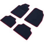 4 tapis moquette universel