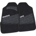 4 tapis universels momo noir / gris
