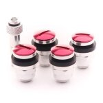 4 valves de roues invisibles aluminium rouges - v1 - r