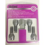 4 vis antivol de roues 12x175 l29mm h19 conique - 27186su