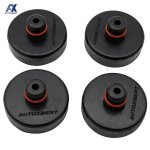 4pcs only adaptateur de cric de levage en caoutchouc, chssis d'outils avec etui de rangement adapt ...