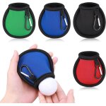 4pcs pochette de nettoyage pour balles de golf, portable sac de balles de golf, imperm�able a l'eau sac ...