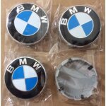 4pcs x 68mm bmw centre de roue logo bleu et blanc cache moyeu emblme jantes