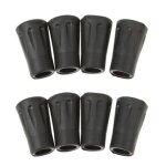 4x bâtons de randonnée avec pointe en caoutchouc yd10187 4x bâtons de randonnée avec pointe en caoutchouc yd10187