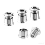 4x boulons de chaîne de vélo vis de roue de chaîne de disque triple pour réparation d'accessoires de ... 4x boulons de chaîne de vélo vis de roue de chaîne de disque triple pour réparation d'accessoires de ...