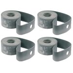 4x fond de jante vlo 26  x largeur 18mm universel vtt avec trou pour valve presta et schrader ville ...