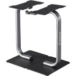 5, 6kg - support d'haltres rglable - srie pure - noir