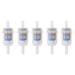 5 pcs filtres a essence, huile et carburant pour moto, 2 / 5 pouces, 5 / 16 pouces, 8mm, 5 / 16 pi�ces ...