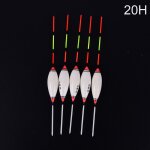 5 pcs / lot flotteurs de pche balsa flotteur pche eau peu profonde & mrous de glace flotteurs 5 modles ...