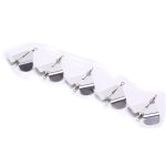 5 pi�ces 4cm lame rotative fiy p�che m�tal dur spinner app�t cuill�re p�che wobblers s'attaquer a la ...