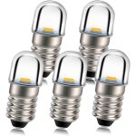 5 pièces e10 douille de base ampoule led 1w 4. 5v blanc chaud remplacer torche phare phare mini lampe ... 5 pièces e10 douille de base ampoule led 1w 4. 5v blanc chaud remplacer torche phare phare mini lampe ...