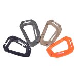 5 pi�ces grand d - type en plastique tactique crochet rapide suspendus boucle pince en plein air camping ...