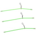 5 pi�ces en plastique tube de p�che balance connecteur support lumineux groupe de p�che nuit p�che coude ...