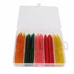 50 pcs / bote leurre de peche a appts souples ver de nouilles