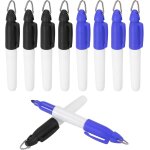 50 pcs mini marqueurs permanents avec clips marqueurs de balle de golf stylo badge stylos a encre cl�s ...