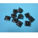 50 pieces clip de pare - choc avant de voiture, accessoire de voiture, ecrou b455 - 56 - 135, pour mazda ...