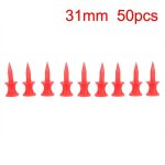 50 pi�ces / ensemble plastique double pont 31mm t - shirts de golf aides a l'entra�nement de golf accessoire ...
