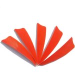 50pcs tir a l'arc plumes de flche 3  plumes naturelles fletching empennage de flche plumes pour flches ...