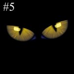 512 * 9cm 3d vinyle dcalque mignon simulation chat yeux voiture autocollants pour rtroviseur voiture ...