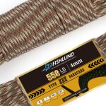 550 lb paracord paracord 7 strand type iii 100ft 4mm nylon parachute rope for camping forest camouflage ... 550 lb paracord paracord 7 strand type iii 100ft 4mm nylon parachute rope for camping forest camouflage ...