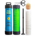 5m pvc mesh kit with scissors, 18mm, 25mm, 37mm, 44mm wide carp fishing accessories with funnel and piston ... 5m pvc mesh kit with scissors, 18mm, 25mm, 37mm, 44mm wide carp fishing accessories with funnel and piston ...