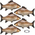 5pcs ballon poisson, 84cm r�alistes mignons ballon gonflable poisson avec ruban d�coration f�te sur th�me ...