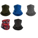 5pcs cache cou moto homme / femme, masque bandana tubulaire multiusage anti - solaire, lavable pour running ...