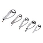 5pcs guides de guide de canne a pche kit de rparation kit de rparation diy anneaux pour les yeux 1. ...