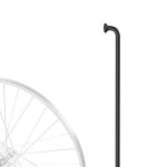 5x rayon velo noir 290mm diametre 14g 2mm acier sans ecrou droit vtt ville route cycle roue moyeu jante ...