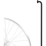 5x rayon velo noir 295mm diametre 14g 2mm acier sans ecrou droit vtt ville route cycle roue moyeu jante ...