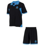 6 ans - ensemble maillot short om collection officielle olympique de marseille noir