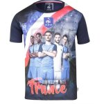 6 ans - maillot - fff - team fff - bleu - enfant - manches courtes