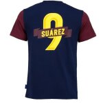6 ans - t - shirt - fc barcelone - luis suarez - taille enfant gar�on - manches courtes - 100% coton