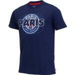 6 ans - t - shirt enfant - paris saint germain - psg - bleu - sans manche - coton