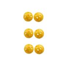 6 balles vides golf practice jaune hobbytech